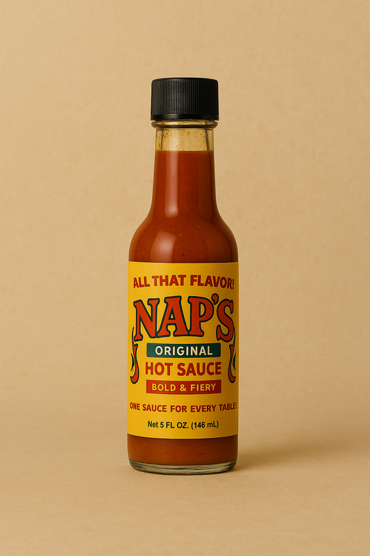 3 Naps original hot sauces